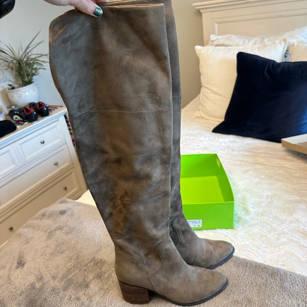 NEW! BP Taupe Over the Knee Boots